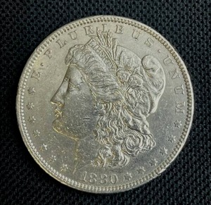 lot 26 image: 1880-O Morgan Silver Dollar EF