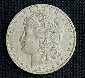 lot 24 image: 1879-P Morgan Silver Dollar EF