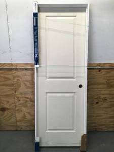 lot 25 image: Molded 2 - Panel Smooth 28 x 80 Left Hand Hollow Core Door