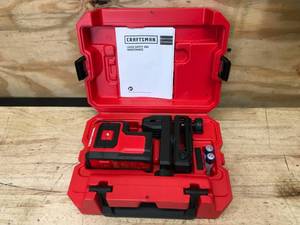 lot 43 image: Craftsman Red 3 Spot Laser Model # CMHT77632 12272430