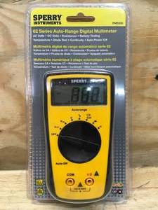 lot 46 image: Sperry Instruments 62 Series Auto-Range Digital Multimeter Model # DM6250