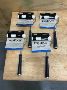 lot 82 image: LINZER Lot of 4- PROEDGE 6 X 38 Nap Paint Rollers