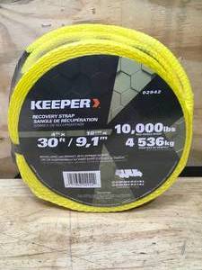 lot 108 image: Keeper Recovery Strap Model # 02942