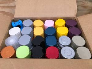lot 72 image: Lot of 24 - Cans of Spray Paint