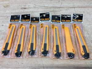 lot 75 image: Lot of 7 - Tolsen Snap-Off Blade Knives Model # 30080