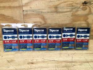 lot 77 image: Case of Tapcon 24250 316 x 14 Phillips Head Screws