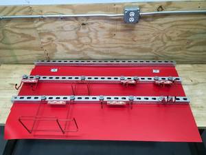 lot 114 image: Milwaukee Display Racks