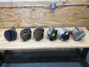 lot 115 image: Lot of 6 - Duck Decoys