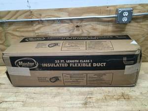 lot 2 image: Master Flow 25 Length Class 1 Insulated Flexible Duct