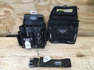 lot 124 image: Prince Brand Tool Holder, Electrician Tool Holder and Belt