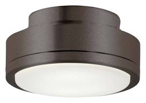 lot 61 image: Rudolph 1-Light LED Oil Rubbed Bronze Ceiling Fan Light Kit