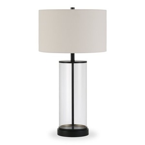 lot 70 image: Rowan 28 in. Bronze Table Lamp
