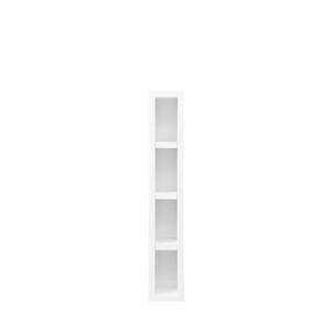 lot 75 image: James Martin Furniture 4in. Milan Storage Cabinet Glossy White - Small