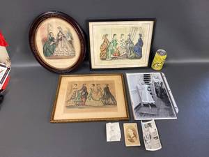 lot 19B image: Vintage Fashion Prints and Historic Photographs Collection Lot