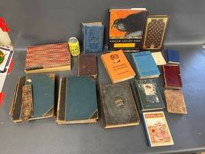 lot 27B image: Vintage Book Lot Diverse Titles and Retro Editions Collection