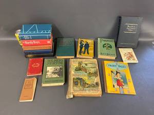 lot 35B image: Vintage Book Collection Featuring The Hardy Boys, John Payne Classics and More