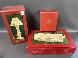lot 109 image: Lenox Holiday Collection Set