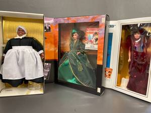 lot 116 image: Gone With The Wind Collector Dolls Set by World Doll and Barbie