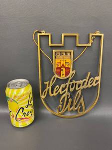 lot 53B image: Vintage Herforder Pils Metal Wall Beer Sign