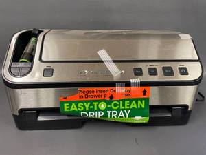 lot 24A image: FoodSaver Vacuum Sealer Machine Stainless Steel