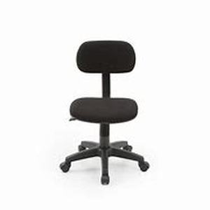 lot 26 image: HODEDAH Small Black Fabric Task Chair with Swivel Seat 650 Customer Return Review all pictures