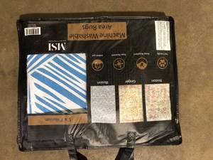 MSI Illusion Washable Area Rug Customer Return Review all pictures