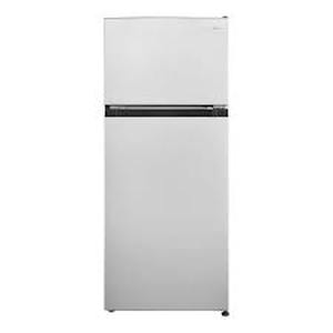 Vissani 7.1 cu. ft. Top Freezer Refrigerator in Stainless Steel Look Customer Returns Review all pictures