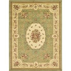 Unique Loom Versailles Phillipe Light Blue 9 0 x 12 0 Area Rug Customer Returns Review all pictures