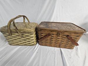 Pair of Picnic Baskets