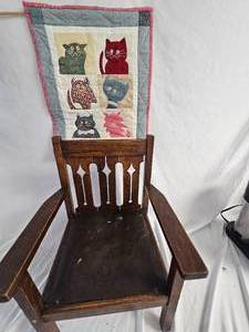 Childrens Chair and Hanger Quilt