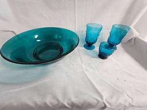 Aqua Glassware