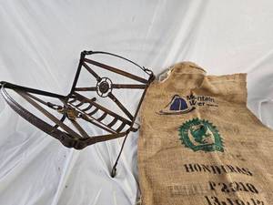 Log Holder and Gunny Sack