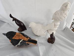 Bird Statue lot