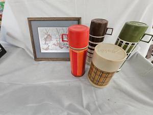 Les Kouba Print and ThermosLot