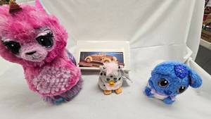 Furby and Wood Model Car