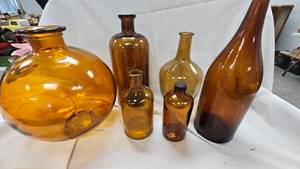 Amber Glassware and Bottles