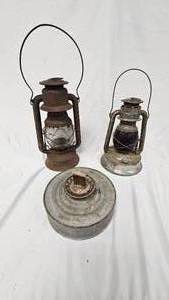 Kerosene Lanterns and base