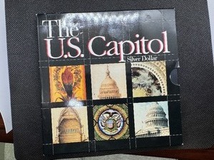lot 31 image: 1994 U.S. Capitol Silver Dollar