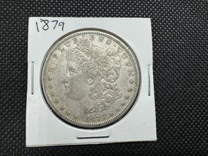 lot 3 image: 1879 Morgan Silver Dollar