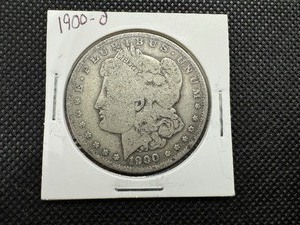 lot 20 image: 1900-O Morgan Silver Dollar