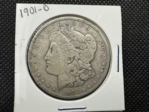 lot 21 image: 1901-O Morgan Silver Dollar
