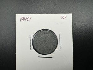 lot 46 image: 1940 10 Reichspfennig