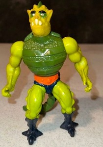 lot 26 image: 1983 MOTU Vintage Whiplash He-Man COMPLETE