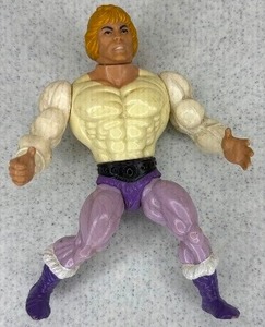 lot 38 image: Vintage 1980s Masters of the Universe He-Man Prince Adam Action Figure - Original MOTU Hero