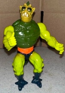 lot 37 image: Vintage 1980s Masters of the Universe Leech Action Figure - Evil Horde MOTU Toy