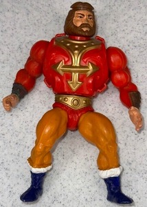 lot 45 image: VINTAGE ACTION FIGURE MOTU KING RANDOR HEMAN 1983 MATTEL MASTERS UNIVERSE ARMOR