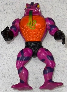 lot 56 image: Vintage 1980s He-Man Masters of the Universe Tung Lasher action figure lizard snake amphibian original 80s MOTU Mattel Toys WORKS