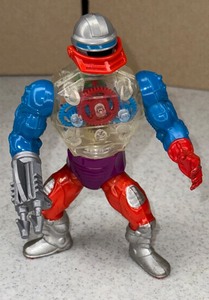 lot 60 image: Vintage Mattel Roboto Master of the Universe Action Figure complete wHand