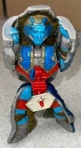 lot 63 image: Vintage Stonedar Rokkon Motu Figures vintage Transformer Rock People 1985 Complete 