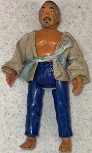 lot 94 image: Mr. Miyagi Vintage Remco Karate Kid 1986 Action Figure